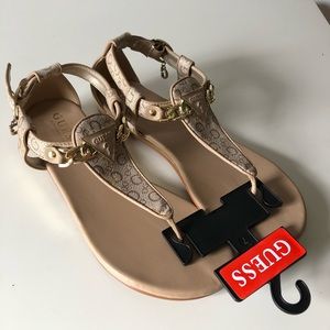 Guess sandals, size 7 - new